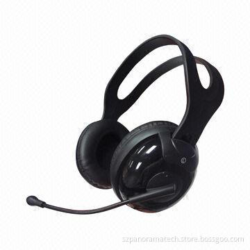 Wired headset for computer and laptop headset, using for call and music, handsfree, 40mm speaker